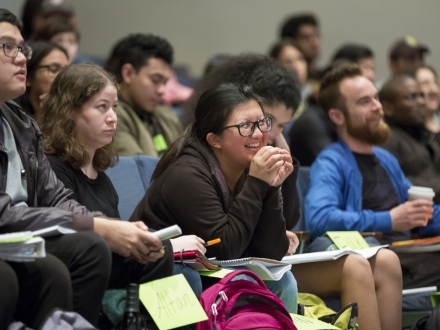 Students in the classroom